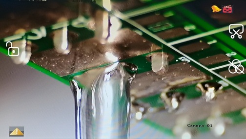 常规单锡嘴焊接实况